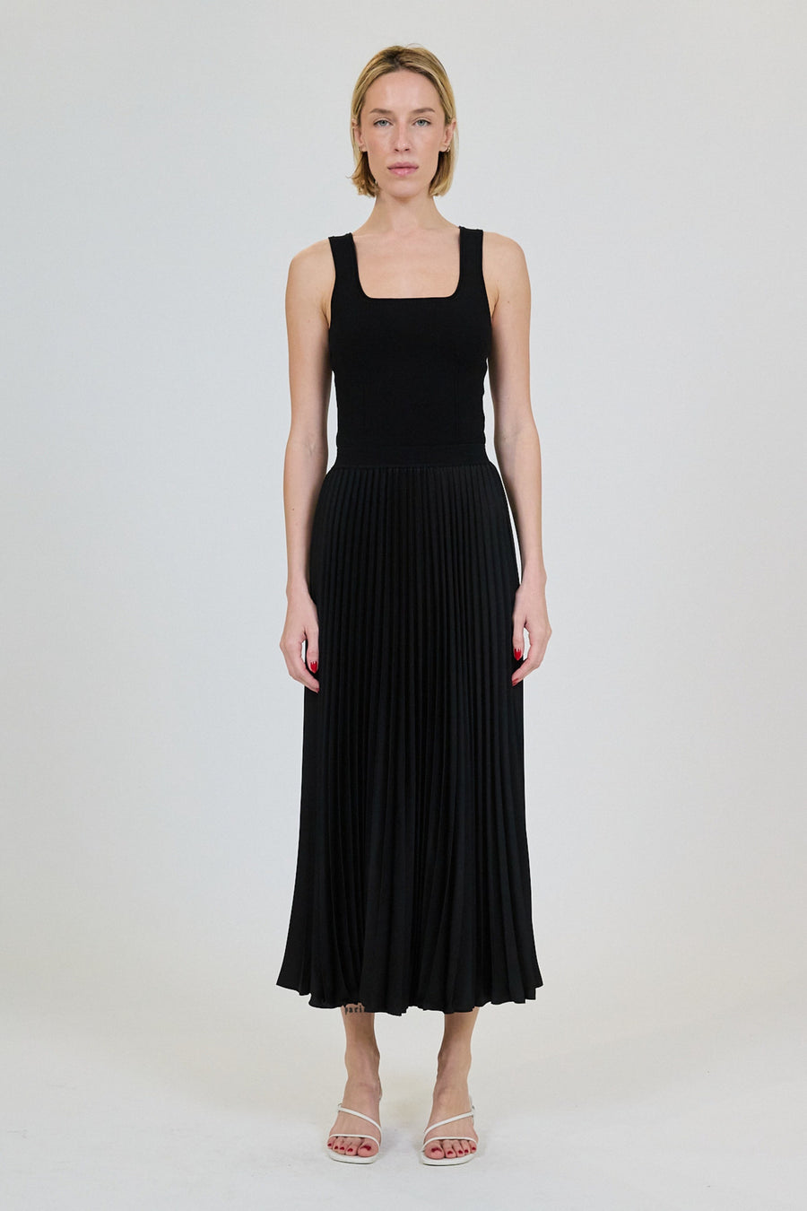 SIMKHAI Melanie Midi Skirt