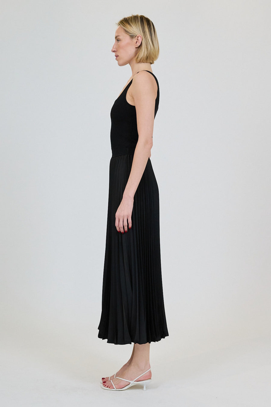 SIMKHAI Melanie Midi Skirt