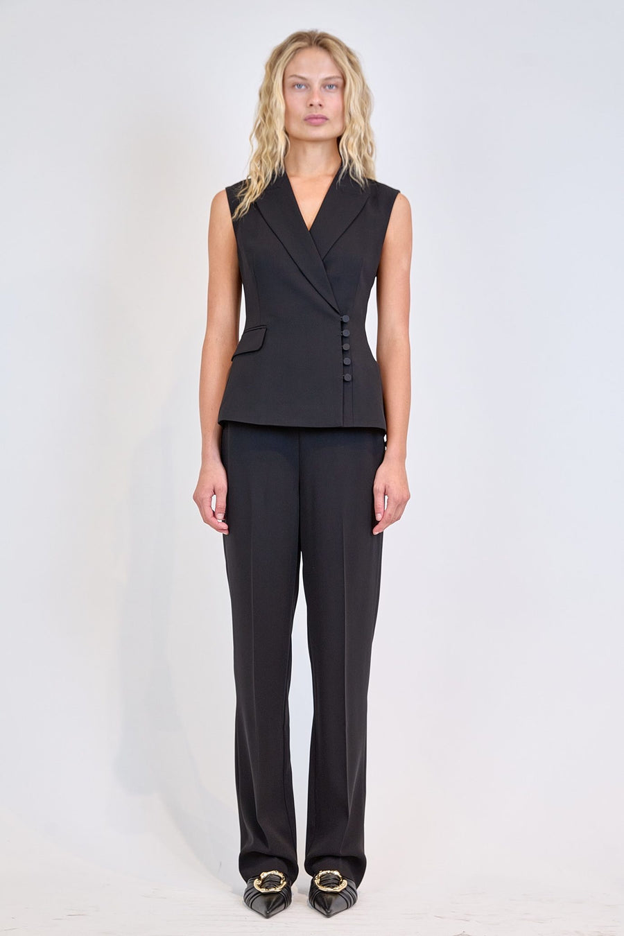 SIMKHAI Valarie Blazer Vest