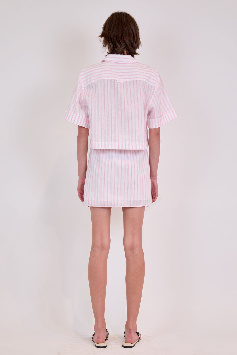 SIMKHAI Ryett Cropped Shirt