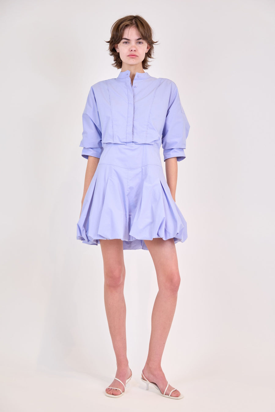 SIMKHAI Effie Bubble Mini Dress