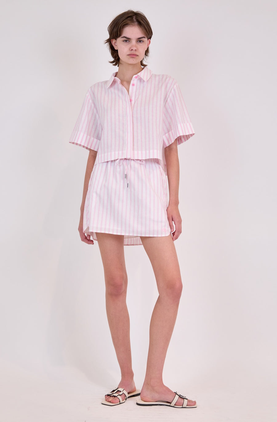 SIMKHAI Catherine Boxer Skirt
