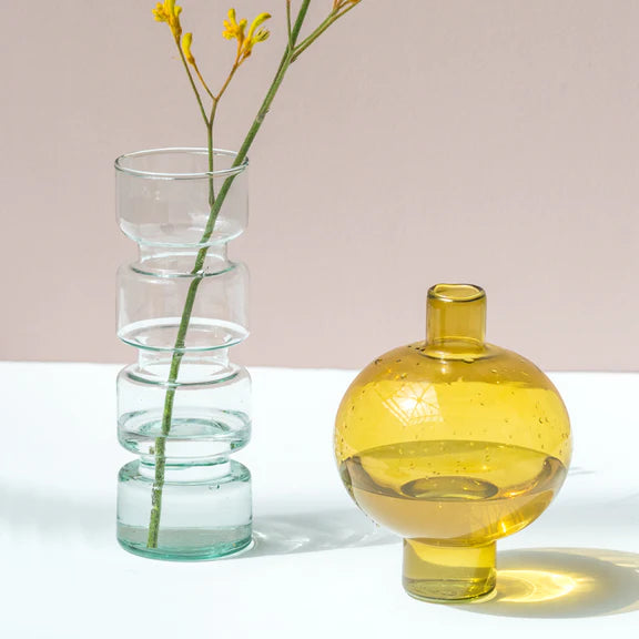 BIDK Home Vase Recycled Glass Paloma