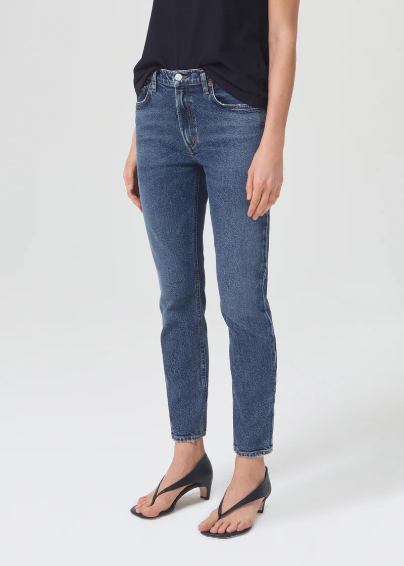 AGOLDE Willow Mid-Rise Slim Crop Jean