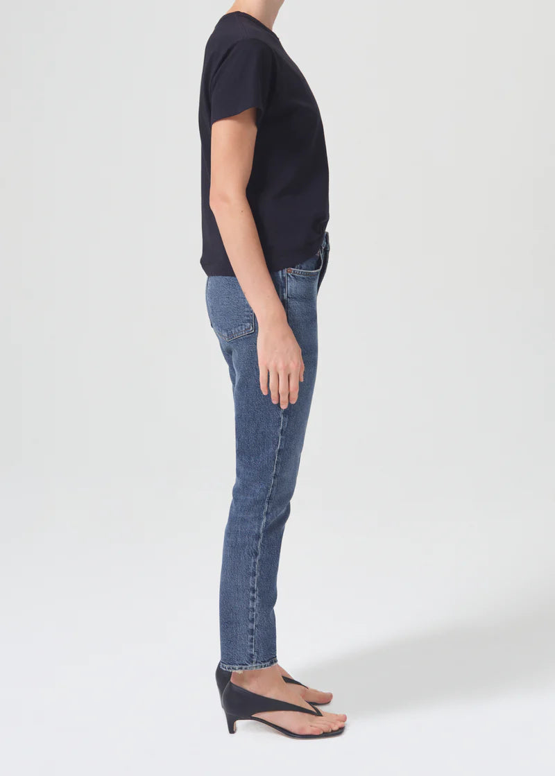 AGOLDE Willow Mid-Rise Slim Crop Jean