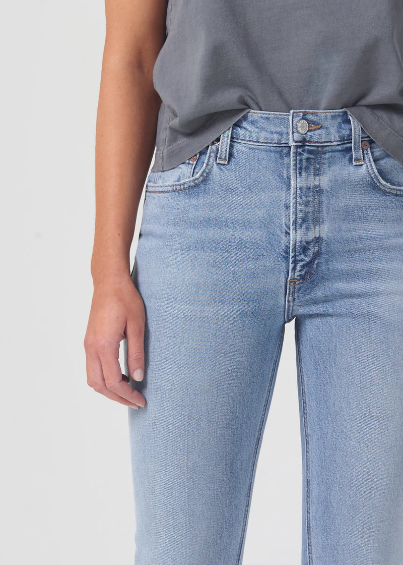 AGOLDE Willow Mid-Rise Slim Crop Jean