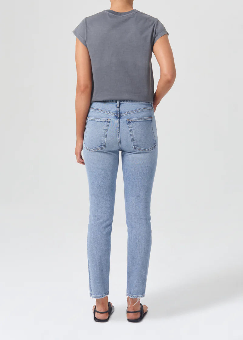 AGOLDE Willow Mid-Rise Slim Crop Jean