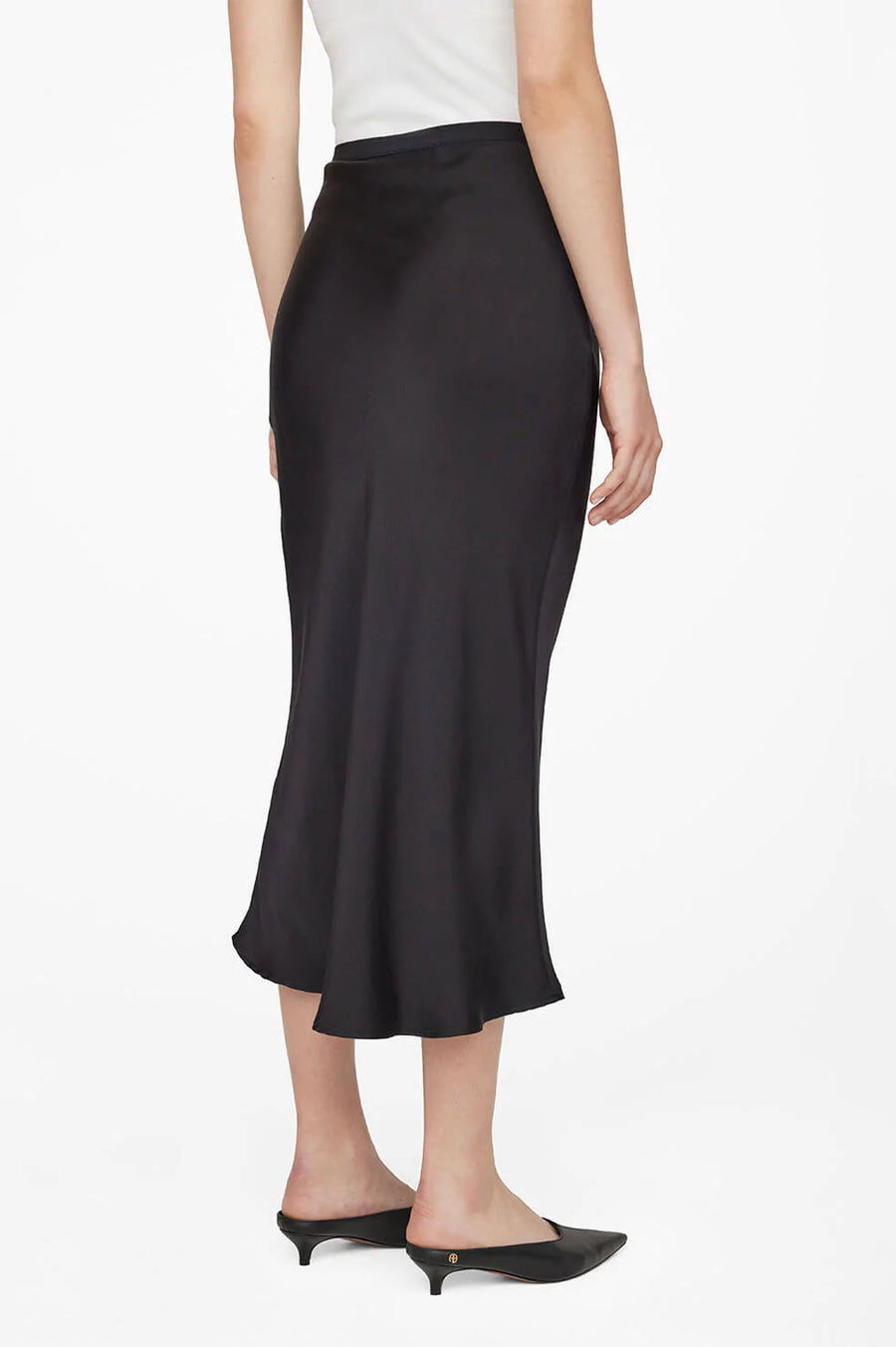 Anine Bing Bar Silk Skirt