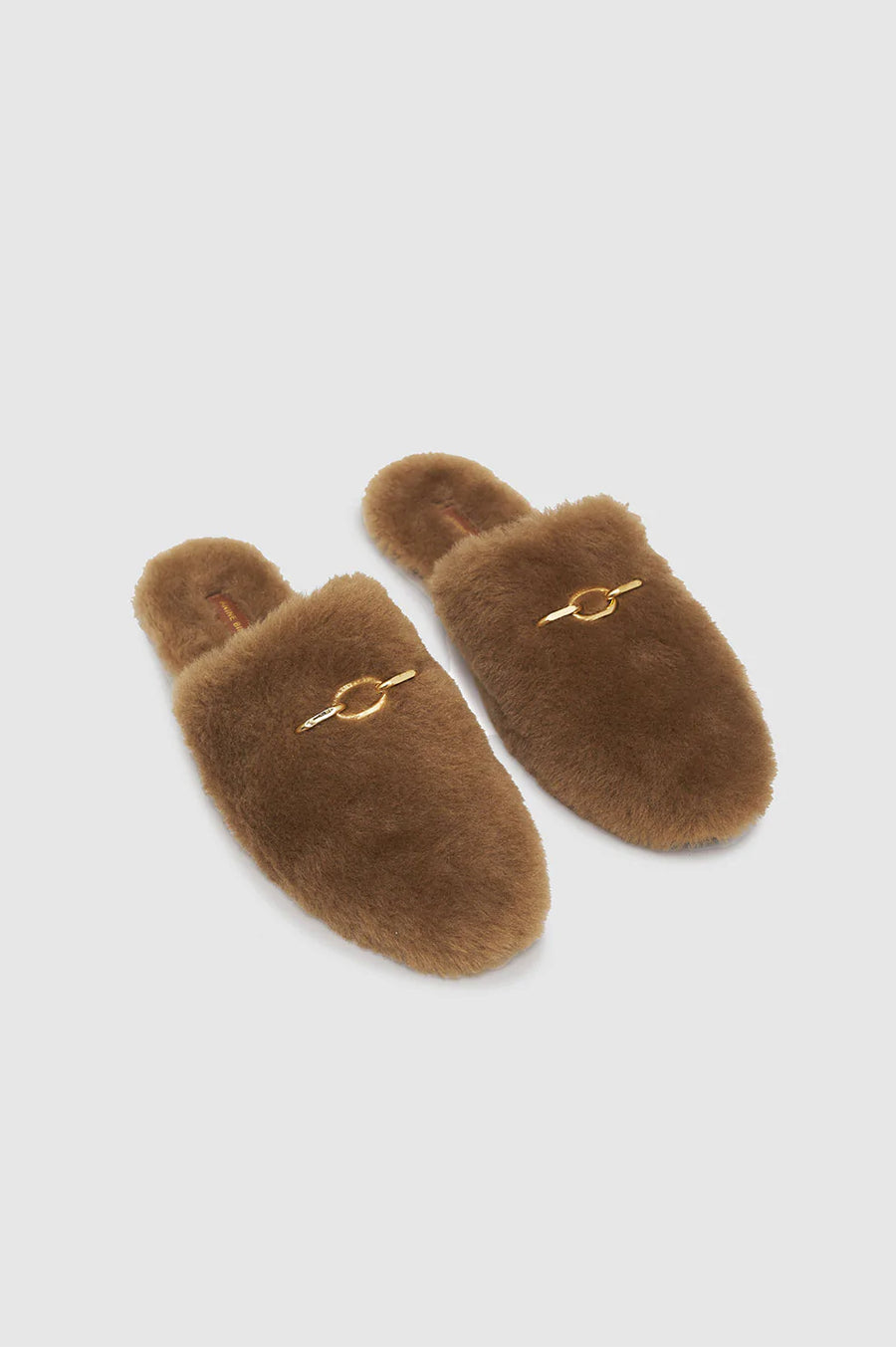Anine Bing Shearling Mules