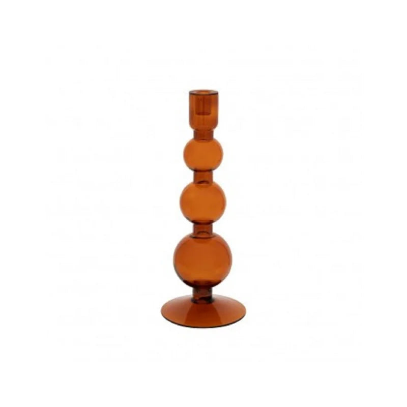 BIDK Home Candle Holder Recycled Glass