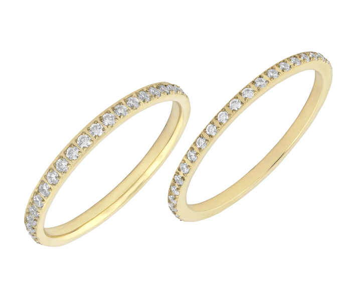 Electric Picks Sloane Set of 2 Rings