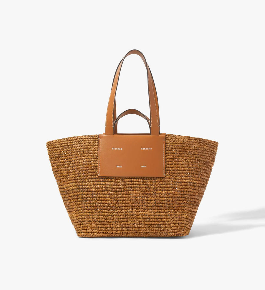Proenza Schouler White Label Large Morris Raffia Tote