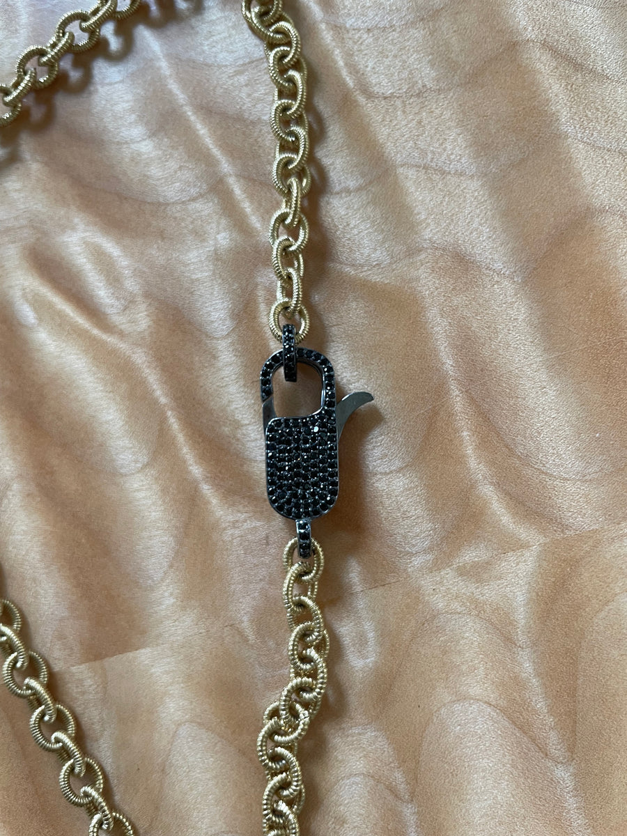 Paula Rosen Spinel Baby Lock Necklace