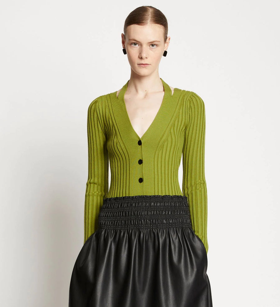 Proenza Schouler White Label Knit Halter Sweater
