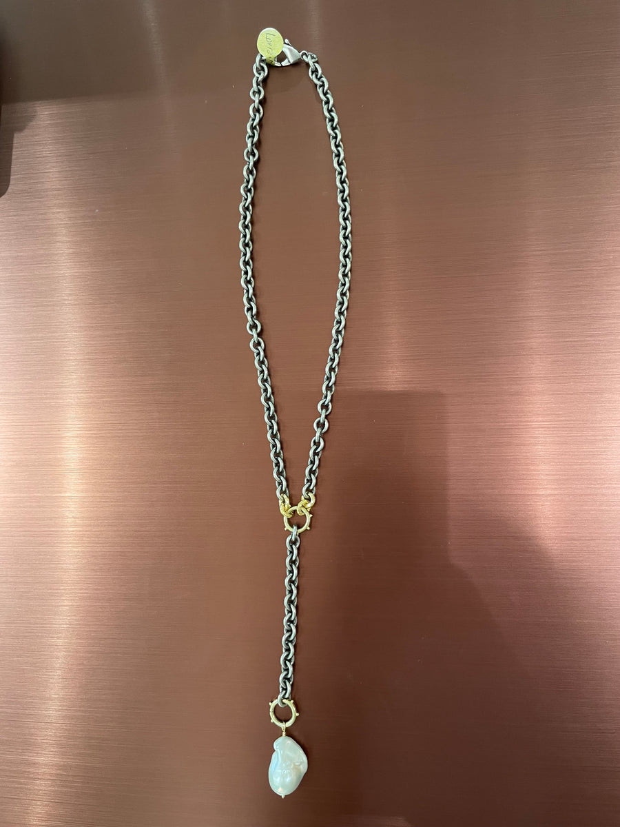 Paula Rosen Lorraine Lariat Necklace