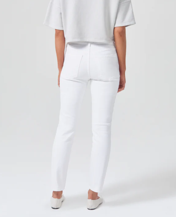 AGOLDE Willow Mid-Rise Slim Crop